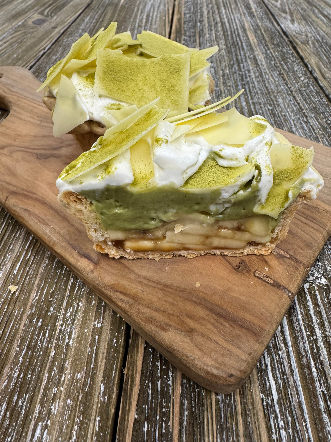 Academic Coffee POPUP - Banana Matcha Cream Pie (1 piece)
