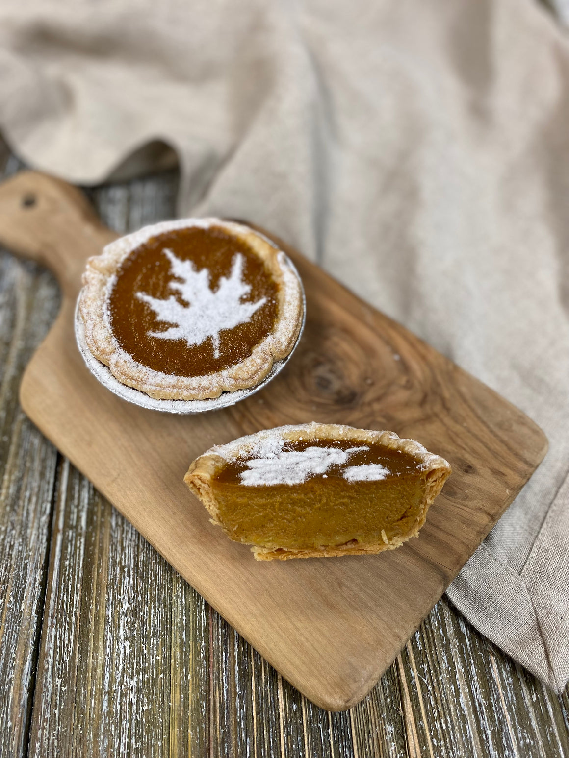 *** Thanksgiving Special: Pumpkin Pie ( Individual Size )