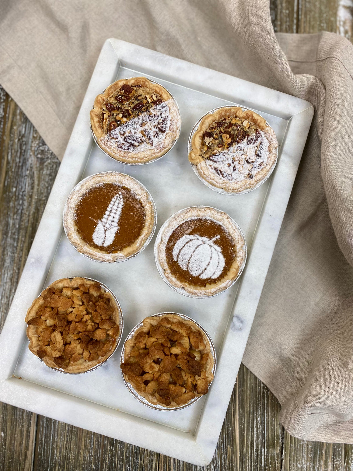 *** Thanksgiving Special: Fall Pie Sampler ( 0.5 Dozen )